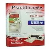 Plástico Para Plastificação Mares RG 0 07 175 Micras 80x110mm 100 Unidades