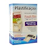 Plástico Para Plastificação Pouch Film  Mares 53211  Multicor  A4  Pacote De 100