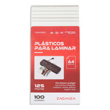 Plástico Para Plastificação Zaganza A4 210x297 0 05mm 100un