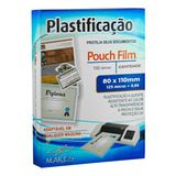 Plastico Para Platificação Rg Mares 80x110 0 05 100 Unidades Polaseal Rg Plastificar