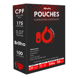 Plástico Pouche 1 Cento Tamanho Cpf 66x99mm Espessura 0 07mm