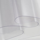 Plástico Transparente Cristal Capa Mesa Costura 1 4 M X 2 M