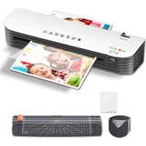 Plastificadora Laminadora A4 fria E Quente Laminadora Esquinero Cortador De Papel Função Abs Anti atolamento 9 Pcs De Plástico Ideal Para Professores E Uso Doméstico 127 V