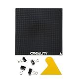 Plataforma De Impressora 3D Oficial Creality Ender 3 Cama De Vidro Temperado Com 4 Clipes De Fichário Ferramenta De Remoção 235 X 235 X 4 Mm Ender 3 Pro Ender 3 V2 Ender 5 Superfície De