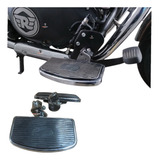 Plataforma Pedaleira Dianteira Super Meteor 650 Cromada
