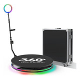 Plataforma Photobooth 360 Vídeo Spinner 100cm Com Ring Ligh