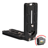 Plate Tripé Gimbal Câmera Na Vertical L Suporte Alumínio