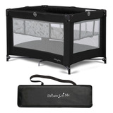 Playard Portátil Dream On Me Zazzy Com Berço Cinza 16 Kg