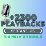 Playback Sertanejo 2300 Musicas Em