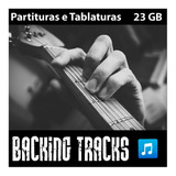 Playbacks Guitarra Backingtracks   Partitura