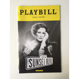 Playbill Sunset Boulevard Crepusculo