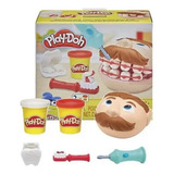 Playdoh Massinha De Modelar Mini Brincando De Dentista E4919 Cor Vermelho Branco