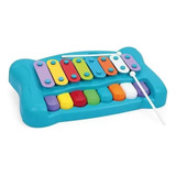 Playduo Brinquedo Musical Piano Xilofone 2x1 Doremi