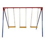 Playground C Balanço Triplo Escorrega Gira Gangorra Kit