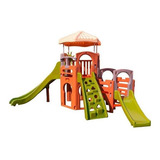 Playground Dino Play Freso Com Escorregador E Escalada Cor Colorida