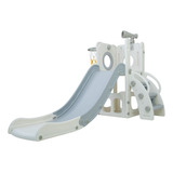 Playground Freso Baby Mini Mundo Grey 4x1 Com Escorregador