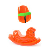 Playground Gangorra Cavalinho Infantil Balanço Bebe Infantil