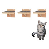 Playground Gatos Degrau Step Peq Carpete Nekocat 3 Pcs