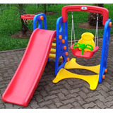 Playground Infantil 3 Em 1 Balanco