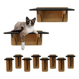 Playground Para Gato 8 Degraus 2 Prateleiras Promoção