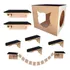 Playground Para Gato 8 Pcs Ponte Prateleira Degrau Caixa