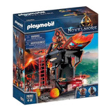 Playmobil - Aríete De Fogo Dos Bandidos De Burnham - 70393 Quantidade De Peças 53