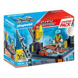 Playmobil - Canteiro De Obras - City Action 70816 Quantidade De Peças 59