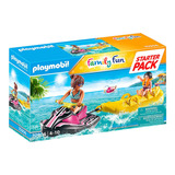Playmobil - Jet Ski Com Banana Boat - Family Fun 70906