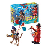 Playmobil - Scooby Doo Aventura Com Palhaço 34 Peças 70710
