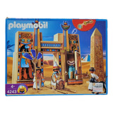 Playmobil 4243 Templo Do Faraó Egípcio 2008 Antigo