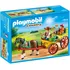 Playmobil 6932 Carroça Com Cavalos Fazendo Charrete Crianças