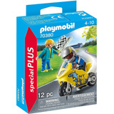 Playmobil 70380 Crianças Com Mini Moto Corrida Prod. Europ.