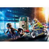 Playmobil Caixa Eletrônico Com Policial E Fugitivo - Sunny