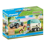 Playmobil Carro Com Reboque Para Pónei Country 70511 Sunny Brinquedos