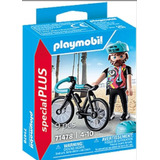Playmobil Ciclista De Estrada