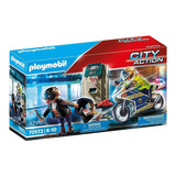 Playmobil City Action Perseguição Ladrão De Dinheiro 70572