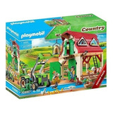 Playmobil Country Fazenda Trator E Animais
