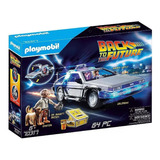 Playmobil Delorean Marty Mcfly