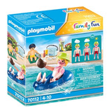 Playmobil Family Fun Nadador Queimado De Sol 18 Peças 70112