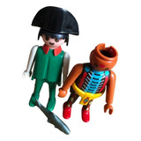 Playmobil Forte Apache Barco Pirata Antigo Usado Nativo