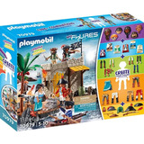 Playmobil My Figure Crie Sua Figura Ilha Piratas 70979