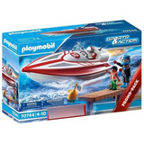 Playmobil Piloto De Speedboat