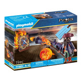 Playmobil Pirata Com Canhão Pirates 71189