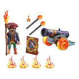 Playmobil Pirata Com Canhão