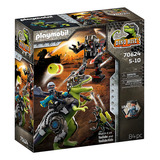 Playmobil T rex Batalha