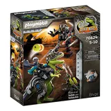 Playmobil T rex Batalha