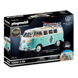 Playmobil Volkswagen Kombi De Acampamento Original- 70826