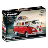 Playmobil Wolkswagen Kombi T1 Camping Bus Da Sunny 70176