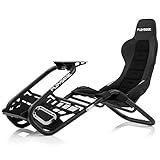 Playseat Trophy Sim Racing Cockpit Cabine Simuladora De Corrida De Alto Desempenho Suporta Direção Direta Compatível Com Todos Os Volantes E Pedais No Mercado Suporta PC E Console Preto