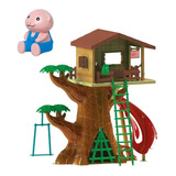 Playset Casa Na Árvore Happy Familie Samba Toys Cor Colorida